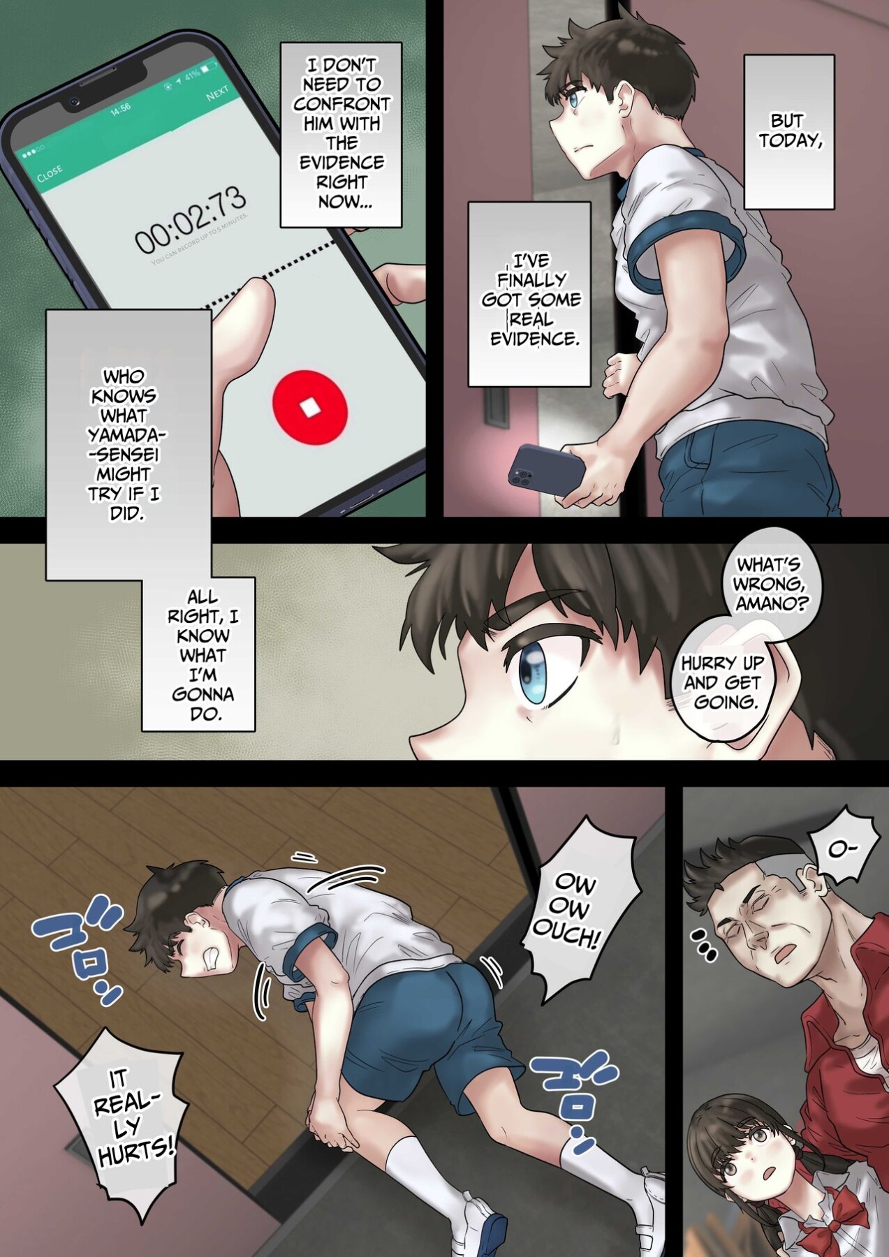 Hentai Manga Comic-What Happened When I Saved A Beautiful Girl From The Sexual Harassing PE Teacher ~Complete~-Read-10